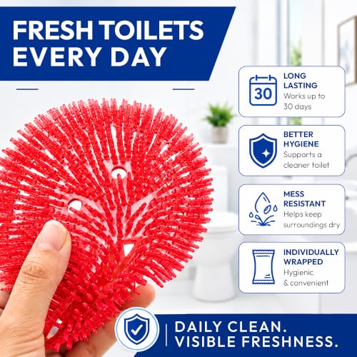 Fresh Products Urinal Screen Deodorizer, Odor Control, Splash Reduction, Long-Lasting Freshness, for Commercial Restrooms (Pack of 12)