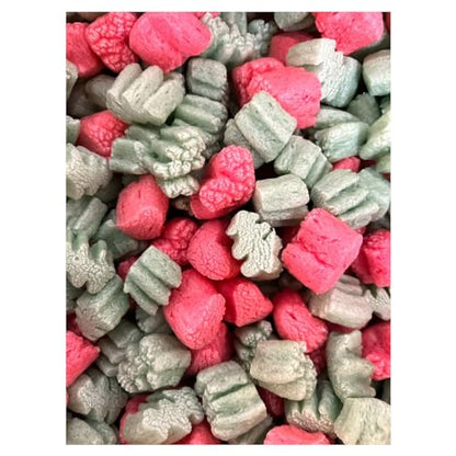 Bubblefast! Brand FunPak Plant Based Biodegradable Packing Peanuts, 1.5 cu ft Bag, Compostable (Christmas Love) - color: Christmas Love