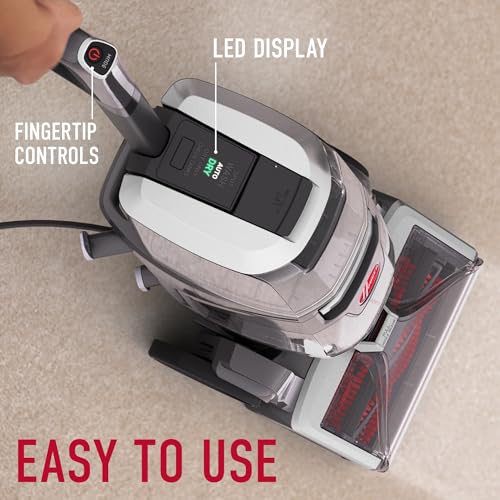 Hoover SmartWash Pet XL Upright Carpet Cleaner Machine for Carpet and Upholstery, Automatic Deep Cleaning Carpet Shampooer, Converts to Spot Cleaner, Pair with Hoover Carpet Cleaner Solution - style: SmartWash Pet XL