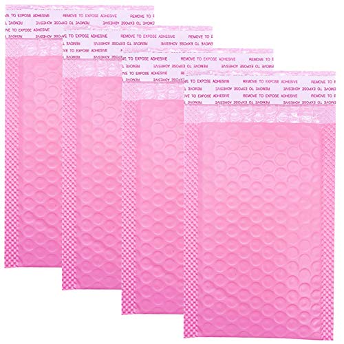 Small Bubble Mailers 3.5X5.9 Inch 12 Pack (Pink) - color: Pink