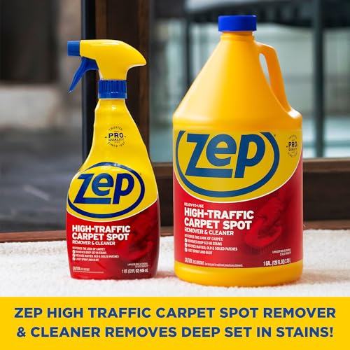 Zep High Traffic Carpet Cleaner - 1 Gallon (Case of 2)