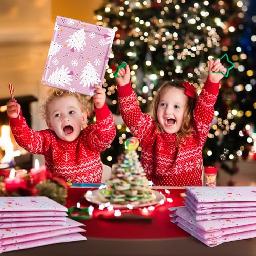 Metronic Bubble Mailers 8.5x12 Inch 40 Pack Cute Bubble Mailers - color: Pink Tree, size: 8.5x12" 40PC