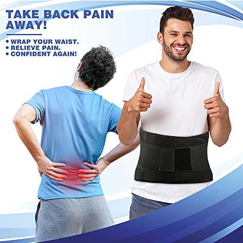 Back Brace for Lower Back Pain - Lumbar Support Belt for Women & Men - Relief Back Pain, Relief for Herniated Disc, Sciatica, Scoliosis 3XL/4XL(45"-53")