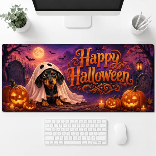 Nuxovilar Large Gaming Mouse Pad Desk Mat, 15.7x35.4 Inches Polyester - color: Nu-lf-71321