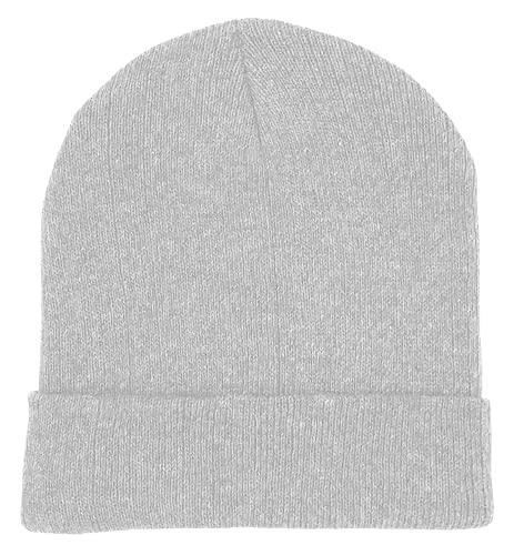 Wholesale Winter Gloves Beanies, Warm Thick Thermal Bulk Case Pack Unisex Men Women - color: Beanies - Gray
