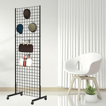 Eastern Tree Gridwall Hooks 4 Inch, Metal Grid Wall Display Hooks, Display GridWall Hooks, Hangers Gridwall Accessories for Retail Store Craft Show Display- 40 PCS - size: 4 Inch