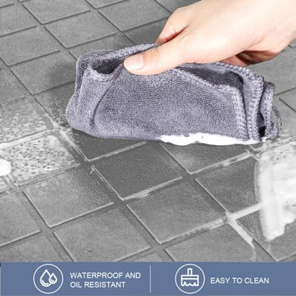 Cushioned Anti-Fatigue Mats, Heavy Duty Kitchen Rugs, 1/2 Inch Thick, Ergonomic Comfort Foam, Gray - color: Stylish Grey