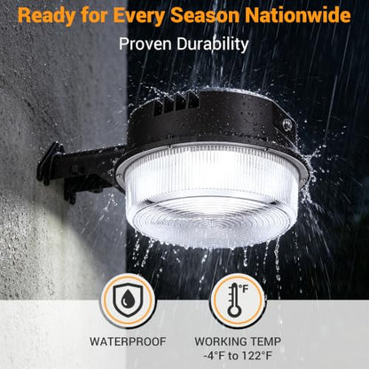 90W LED Barn Light, 12150LM High Brightness Outdoor Barn Lights for Garage - color: 90W Area Light