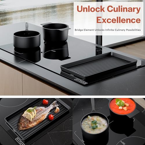 Empava 36 Inch Electric Induction Cooktop Built-In - size: 36 Inch