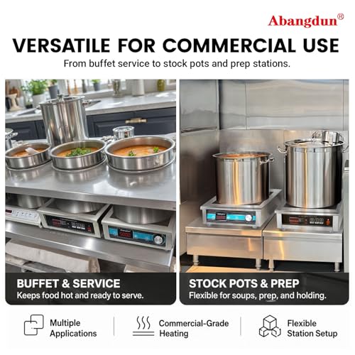 3500W Commercial Induction Cooktop, 220V Single Countertop Burner - size: 3500W/220V