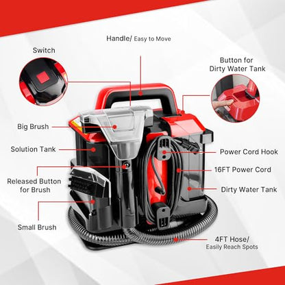 Shop-Vac Portable Carpet & Upholstery Spot Cleaner Machine, 5430094