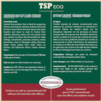 SamaN TSP Eco – Heavy Duty Cleanser and Degreaser (28 oz Ready-to-Use 44108) - size: 27.1 Fl Oz (Pack of 1)