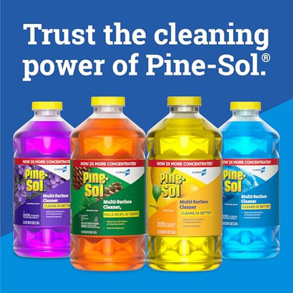 Pine-Sol CloroxPro Multi-Surface Cleaner, Lemon Fresh, 80 fl. oz., 3 Pack - size: 80 Fl Oz (Pack of 3)