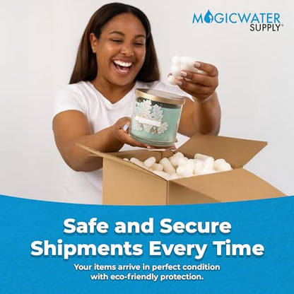 MagicWater Supply Packing Peanuts for Shipping - Bio Tube - 1 Cu Ft - size: 1 Cu Ft