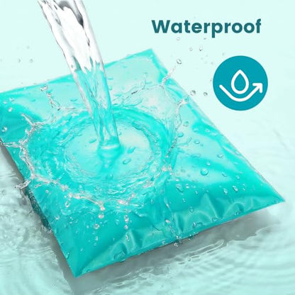 Metronic Poly Mailers 14.5x19 50 Pack, Self Seal Shipping Bags for Clothes - color: Teal, size: 14.5x19 50PC