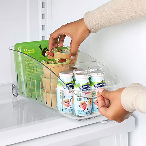 YouCopia RollOut Fridge Drawer 8”, Adjustable Bin Refrigerator Organizer
