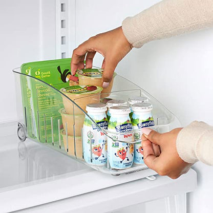 YouCopia RollOut Fridge Drawer 8”, Adjustable Bin Refrigerator Organizer