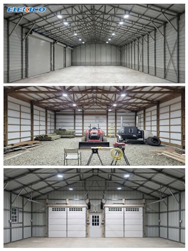 Industrial-grade Super Bright 300W 45000LM UFO Led High Bay Light For Shop - size: 300W-6Pack-High-Bay-Light