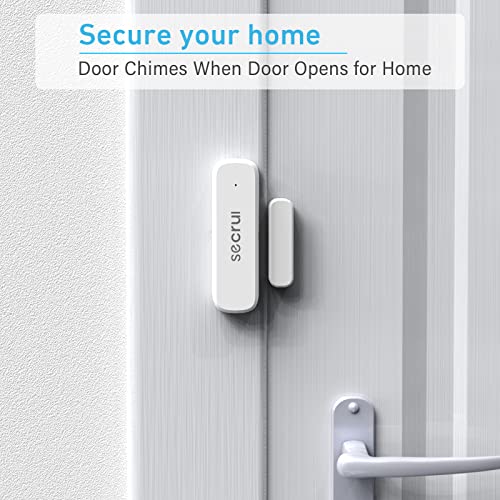 Door Chime, Door Alarm When Opened for Home/Business Office/Bedroom Entering, 3-Sensor + 1-Receiver with 500FT Wireless Range,58 Chimes,5-Volume Level, Entry Alert for Kids/Toddler/Dementia Safety - color: White, size: 1 Receiver+3 Sensor