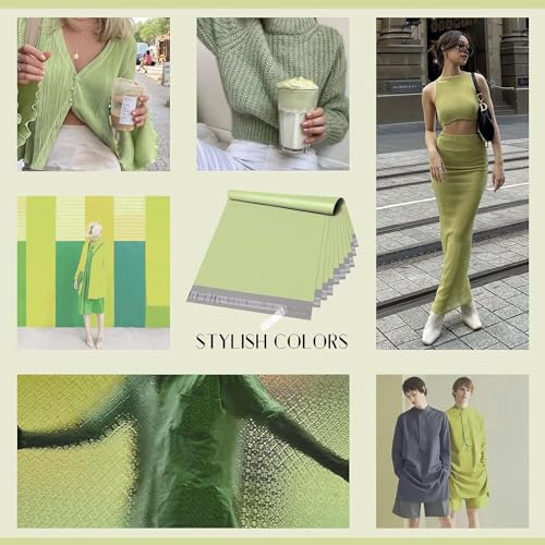 Metronic Poly Mailers 19x24 500PC Shipping Bags for Clothes Small Business - color: Avocado Green, size: 19x24 500PC
