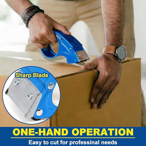 2 in Clear Packing Tape and Dispenser 120 Yard
