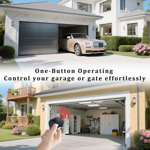 3 Pcs Garage Door Opener Remote Compatible with Linear Multicode 300MHz 10 Dip Switch Replacement for 3089 3060 3070 MCS308911 MCS306010 MCS3070 Garage Opener Remote Control with Keychain - style: Multicode-3089-3Pcs