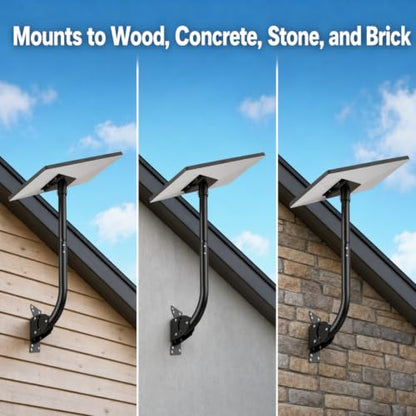 Wall Mount for Starlink Gen 3, Extend Satellite Dish Mounting Bracket with kit - size: Extended mount