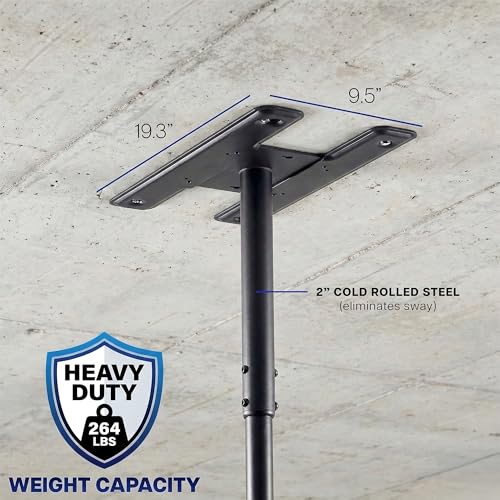 VIVO Quad TV Ceiling Mount for 32 to 50 inch Screens, MOUNT-VC450 - size: Quad Mount