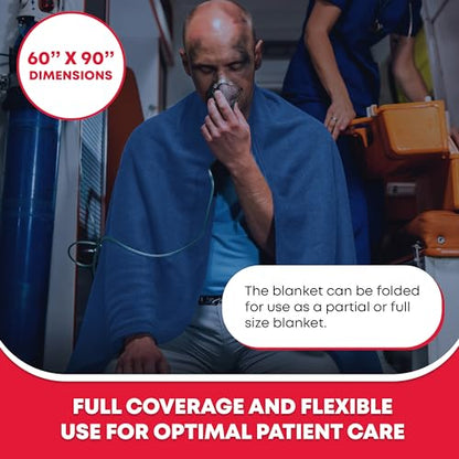 Ever Ready First Aid Sterile Burn Sheet Blanket – 60”x 90” (3 Count)