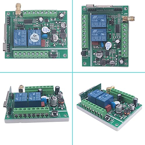 12V-36V Remote Switch, 2CH 433MHz Wireless Relay Switch Receiver