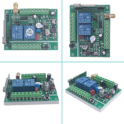 12V-36V Remote Switch, 2CH 433MHz Wireless Relay Switch Receiver