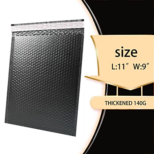 Bubble Mailers Padded KAIXILU Mailer Envelopes L13xW10 inch Packaging Mailing Envelope Bags Shipping Bag Bulk Pack Self Seal Package Mail Packing Business Supplies,black -25PCS - color: black-25pcs, size: L13xW10 inch