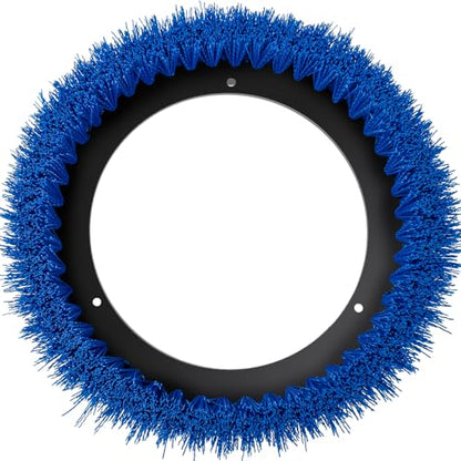 HHQ Commercial Scrub Brush for Orbital Floor Scrubber, Compatible with Oreck Orbiter XL ORB550MC, Bissell BGEM9000, 12" Diameter, Medium-Duty Brush, Blue