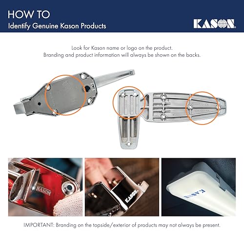 Kason 486 Wide Recessed Inside Release Handle (10486C00600) - size: 10486C00600