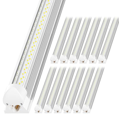 ONLYLUX LED Shop Light 4FT, 6000K 50W 7500LM Linkable(12 Pack)