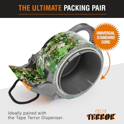Heavy-Duty Camo Packing Tape (1 Roll) - 48mm x 50m Per Roll - style: Camo Tape – 1 Pack