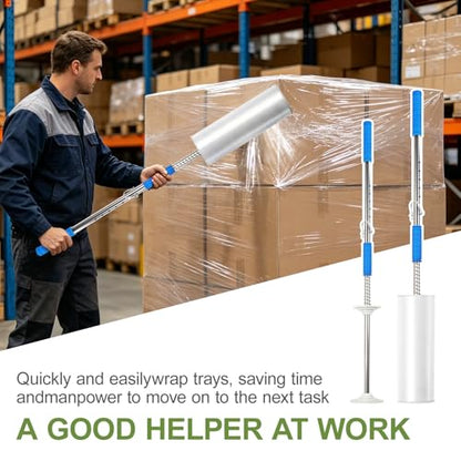 Stretch Film Dispenser Pole Holder, for Industrial Grade and Packaging - size: 1PC