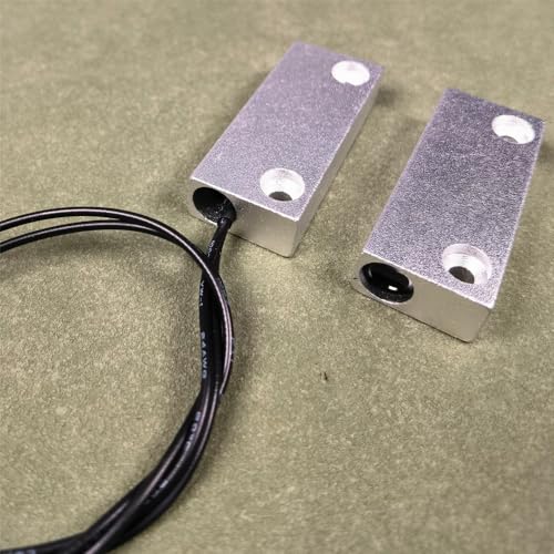 Gebildet Rolling Door Contact Magnetic Reed Switch Alarm with 2 Wires for NC. Applications MC-52 - color: Silver-E1280T