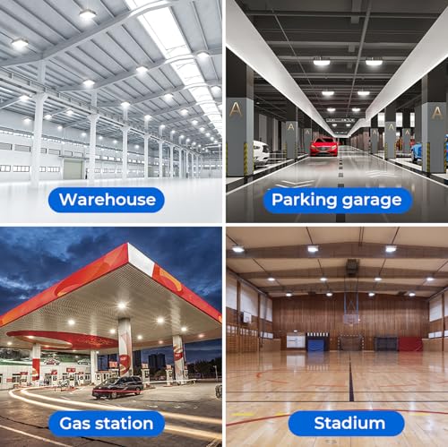 CINOTON 40W LED Canopy Lights UL Listed 5600LM 5000K Daylight 1 Pack