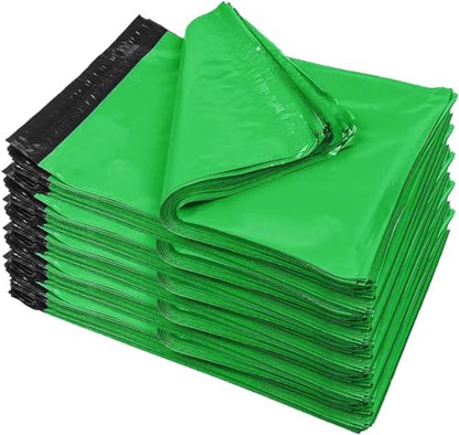 iMBAPrice 10x13 Inch 500-Pack Green Color Poly Mailers Shipping Envelopes Bags, Strong Adhesive Shipping and Packing Bags for Clothing, Waterproof and Tear-Proof Shipping Envelopes