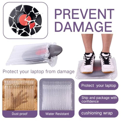 PerKoop 100 Pack 12 Inch Vinyl Record Laptop Inflatable Protective Bags - size: 12 Inch Vinyl Record