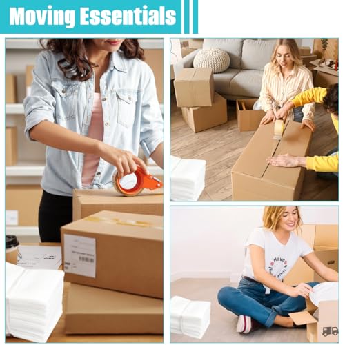 100 Sheets 4x6 Inch Cushion Foam Sheets, Protective Packing Foam Wrap for Fragile Items, Alternative to Bubble Wrap for Moving Shipping Supplies - size: 10 x15 cm
