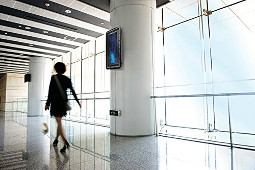 The Display Shield 52-55" Vertical Outdoor Digital Menu Enclosure & Fan - color: With Cooling Fan, size: 52-55"