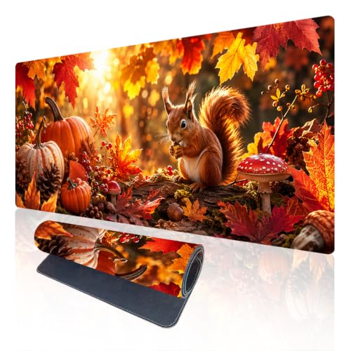 Nuxovilar Large Gaming Mouse Pad Desk Mat, 15.7x35.4 Inches Polyester - color: Nu-lf-71322