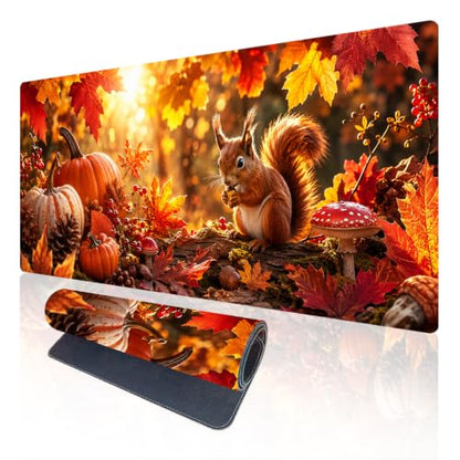 Nuxovilar Large Gaming Mouse Pad Desk Mat, 15.7x35.4 Inches Polyester - color: Nu-lf-71322