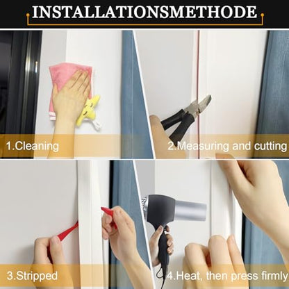 Wall Corner Protector Self-Adhesive Flexible – Durable Rubber, Furniture Edge Guard, Easy to Install, White, Prevents Wall Damage, Ideal for Home or Office Use - size: 0.8in×10.8ft