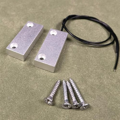 Gebildet Rolling Door Contact Magnetic Reed Switch Alarm with 2 Wires for NC. Applications MC-52 - color: Silver-E1280T
