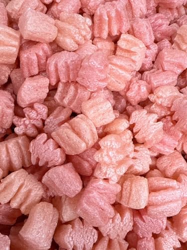 FunPak Plant Based Biodegradable Packing Peanuts 1.5 cu ft Bag Compostable (Red Trees) - color: Red Trees