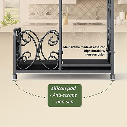 Napkin Holder with Salt and Pepper Caddy, Metal Table Dispenser - color: S - Salt & Pepper Shaker Napkin Holder, size: Luncheon Napkin Holder