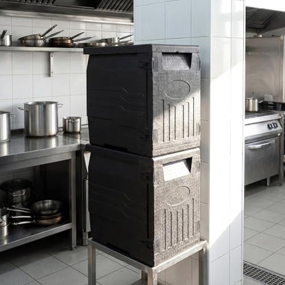 COSTWAY 91 Qt Insulated Food Pan Carrier, Non-Electrical Hot Box